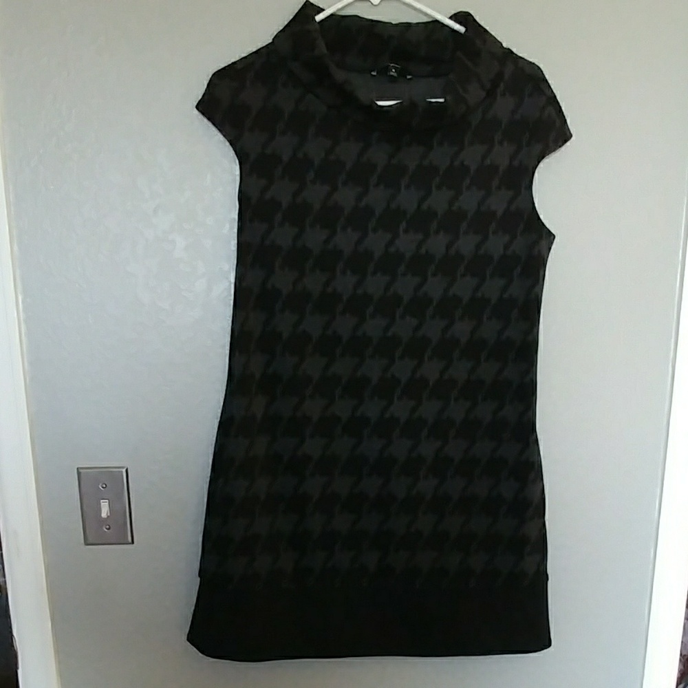 Express Houndstooth Mini Dress
